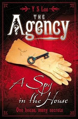 Book cover showing ivory ladies gloves and antique key sitting on a red table cloth.